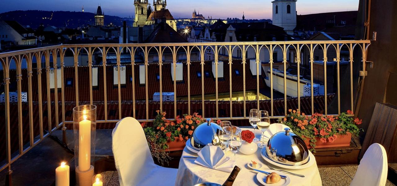 Романтический ужин в Праге