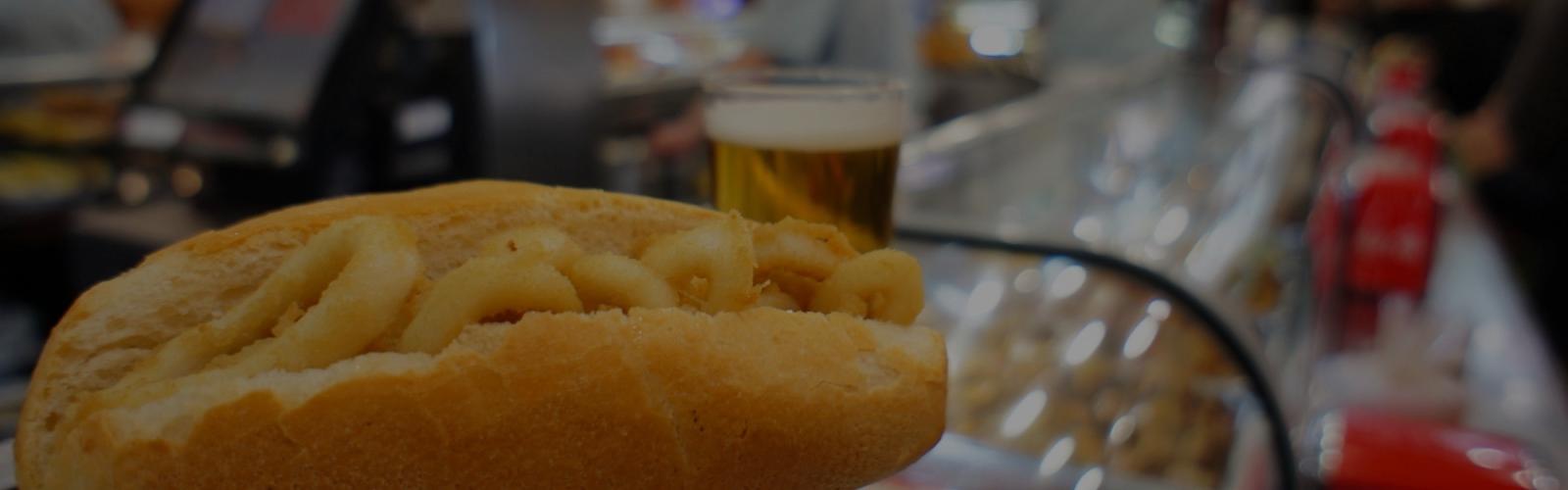 Вкусные истории старого Мадрида. Бутерброды с кальмарами