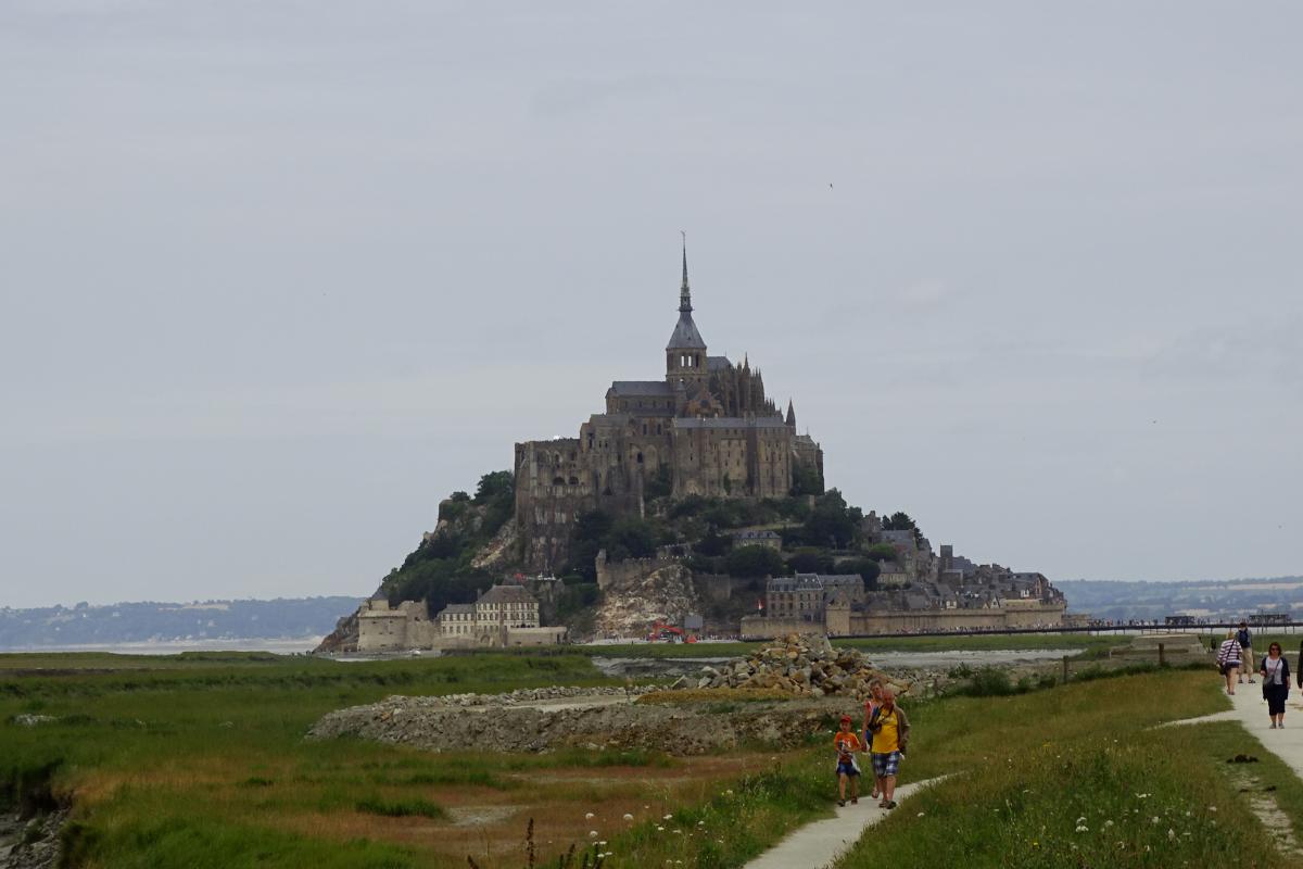 Остров-монастырь Мон-Сен-Мишель